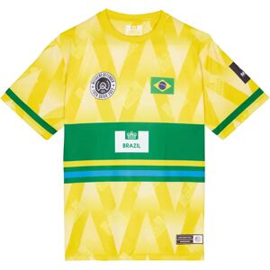 Weekend Offender Brazil Football Shirt Yellow, L - unisex