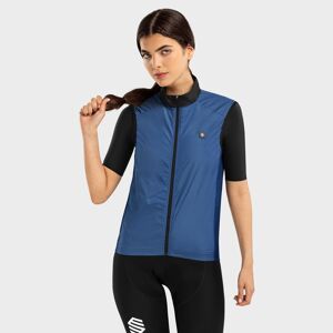 Cycling Gilet Windproof for Women Siroko V1-W Marine - Size: XXL - Gender: female