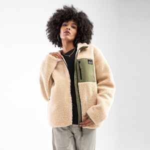 Sherpa Fleece Jacket for Women Siroko Walnut-W - Size: L - Gender: female