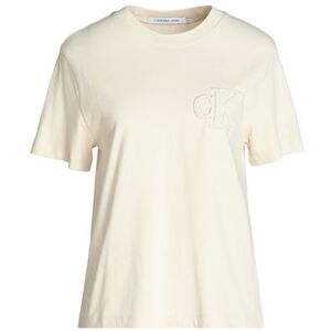 Calvin Klein T-Shirt Women - Beige - Xs