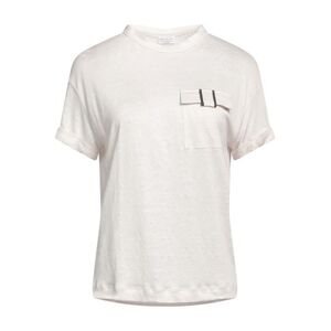 BRUNELLO CUCINELLI T-Shirt Women - Cream - 3xl,L,M,S,Xl,Xs,Xxl,Xxs