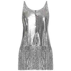 RABANNE Top Women - Silver - 10,8