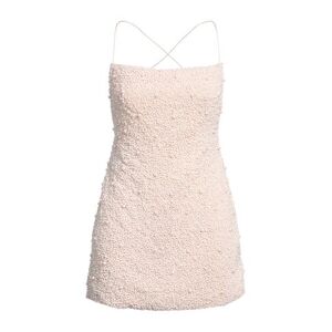RETROFÊTE Mini Dress Women - Ivory - Xs