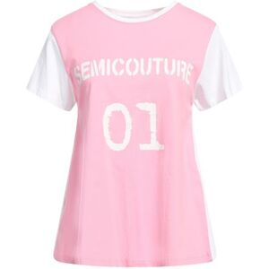 SEMICOUTURE T-Shirt Women - Pink - Xs