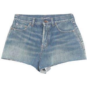 SAINT LAURENT Denim Shorts Women - Blue - 26,27,28