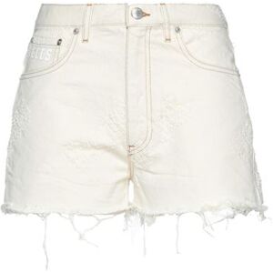 GCDS Denim Shorts Women - Ivory - 25,26,27,28