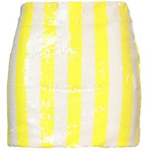 VICOLO Mini Skirt Women - Yellow - L,M,S