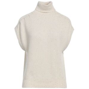 BRUNELLO CUCINELLI Turtleneck Women - Ivory - M