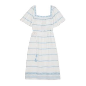 TORY BURCH Midi Dress Women - Sky Blue - Xs