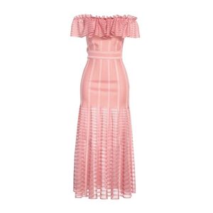 ALEXANDER MCQUEEN Midi Dress Women - Pink - M