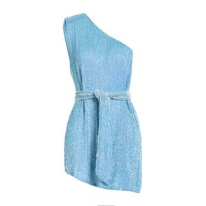 RETROFÊTE Mini Dress Women - Light Blue - Xs