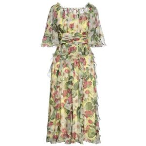 Dolce & Gabbana Midi Dress Women - Light Green - 10,6,8