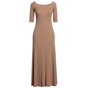 CHLOÉ Maxi Dress Women - Camel - S,Xs