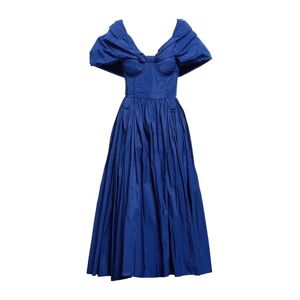 ALEXANDER MCQUEEN Midi Dress Women - Bright Blue - 10