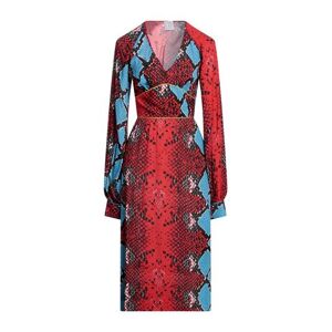 STELLA JEAN Midi Dress Women - Red - 8