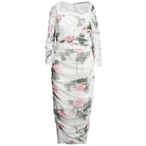 Dolce & Gabbana Midi Dress Women - White - 16