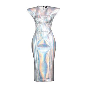 Dolce & Gabbana Midi Dress Women - Silver - 10,12,14,4,6,8