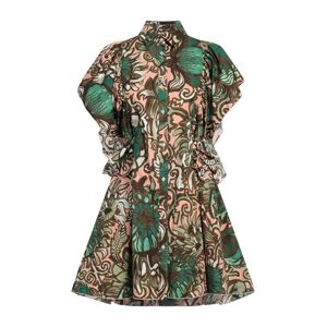 LA DOUBLE J. Mini Dress Women - Dark Green - Xs