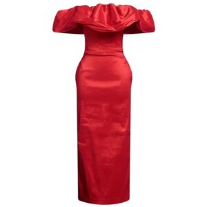 KIKA VARGAS Midi Dress Women - Red - S