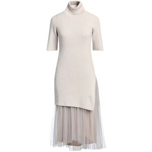 BRUNELLO CUCINELLI Midi Dress Women - Beige - M