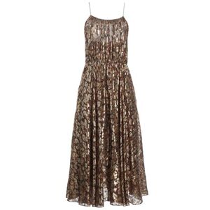 CELINE Midi Dress Women - Gold - 10