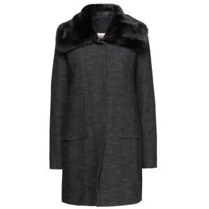 VENUS IN FUR Coat Women - Black - 10,8