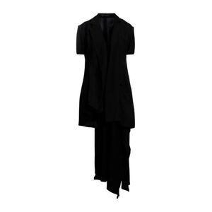 YOHJI YAMAMOTO Overcoat & Trench Coat Women - Black - 3