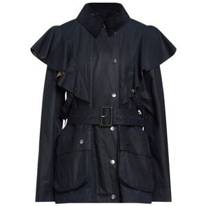 BARBOUR x CHLOÉ Overcoat & Trench Coat Women - Navy Blue - 10,14