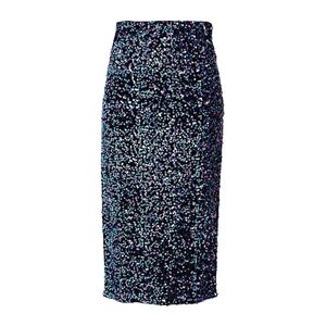 PIECES Midi Skirt Women - Black - Xs