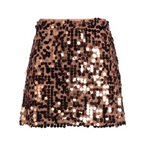 SISTE'S Mini Skirt Women - Rust - M,Xs