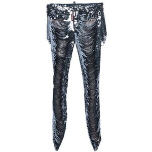 DSQUARED2 Leggings Women - Slate Blue - 6