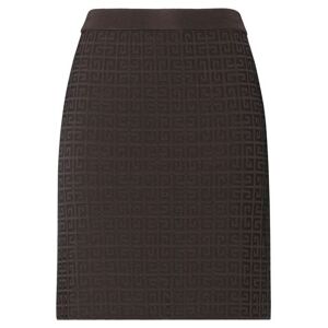 GIVENCHY Mini Skirt Women - Dark Brown - S