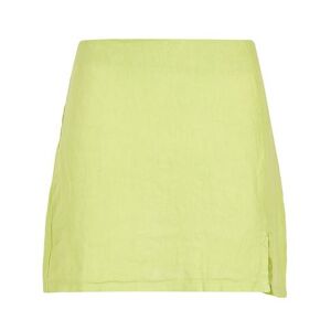 8 by YOOX Mini Skirt Women - Acid Green - 10,12,14,16,6,8