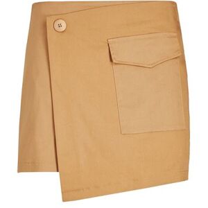 8 by YOOX Mini Skirt Women - Camel - 10,12,14,16,6,8