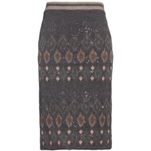 BRUNELLO CUCINELLI Midi Skirt Women - Lead - 10,6,8