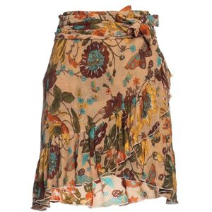 MOMONÍ Mini Skirt Women - Light Brown - 12,8