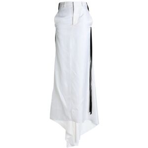 ANN DEMEULEMEESTER Maxi Skirt Women - White - 10,12