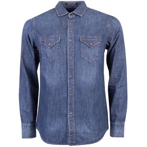 Replay Aged Eco Denim Shirt