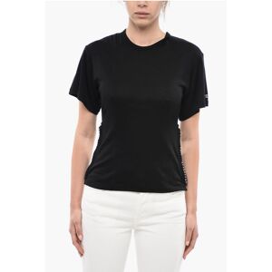 Stella McCartney Cotton Blend FALABELLA T-Shirt with Chain Detail size 38 - Female