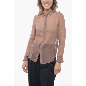 Saint Laurent Crepe Silk Shirt size 40 - Female