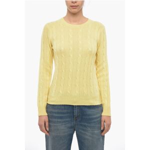 Ralph Lauren Crew Neck Aran Cashmere Sweater size M - Female