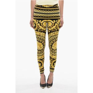 Versace High-waisted Leggings with Barocco Pattern size 40 - Female