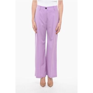 Patou High-Waisted Straight Fit Pants size 42 - Female