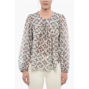 Isabel Marant Long Sleeved Printed Silk Blouse size 40 - Female