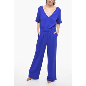 Parosh Loose-fit PANTY23 Jumpsuit with V-neckline size M - Female