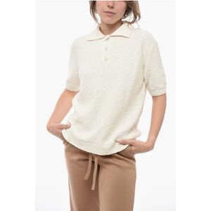 Maison Margiela MM1 Tweed Cotton Blend Polo size Xs - Female