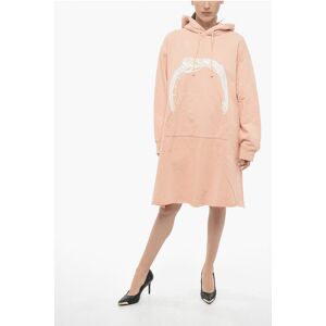 Maison Margiela MM6 Cotton Hoodie Dress with Front Print size S - Female