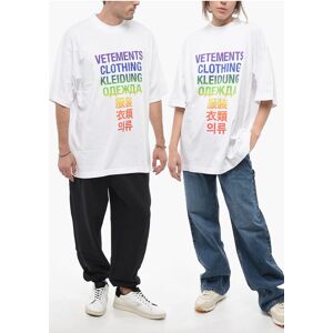 Vetements Multicolor Printed UNISEX Crew-Neck T-shirt size S - Unisex