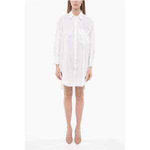 Palm Oversize Shirt Dress With Rhinestones Logo size 36 - Female