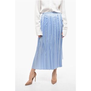 Salvatore Ferragamo Pleated Skirt with Side Closure size 38 - Female